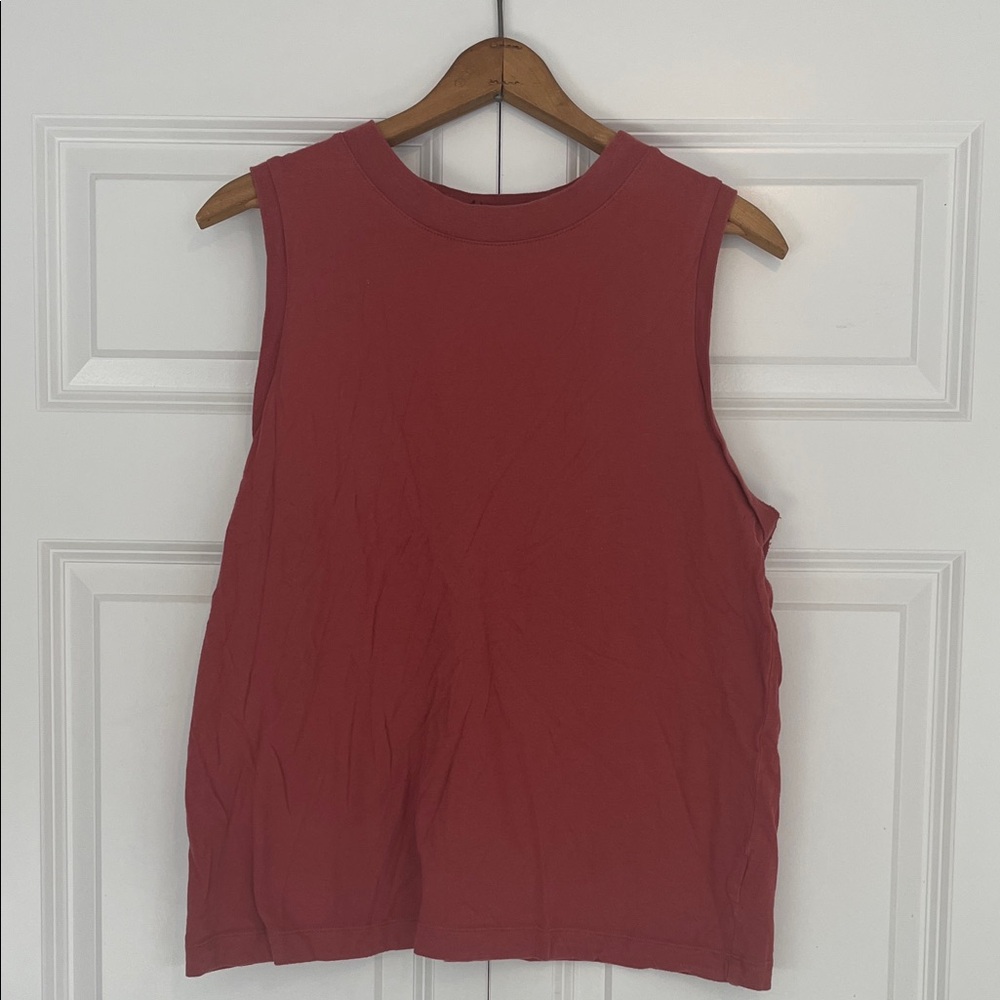 Women's Target A Good Day Red Tank Top Size Large